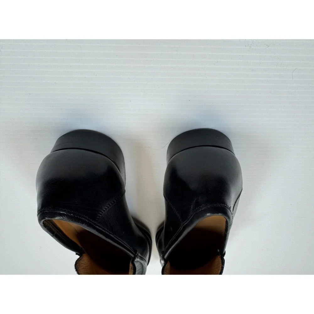 Bruno Magli Tomas Tassel Loafer Mens 8.5 EUC Black Leather Slip-On Italy Comfort